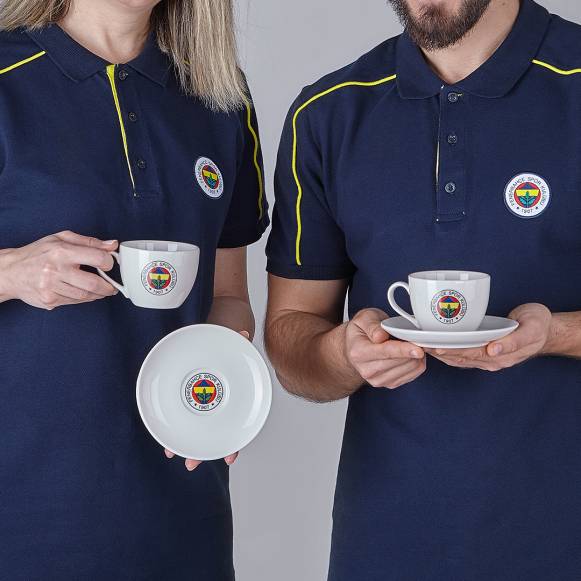 Fenerbahçe Lisanslı Arma Logo 2'li Çay Fincan Takımı
