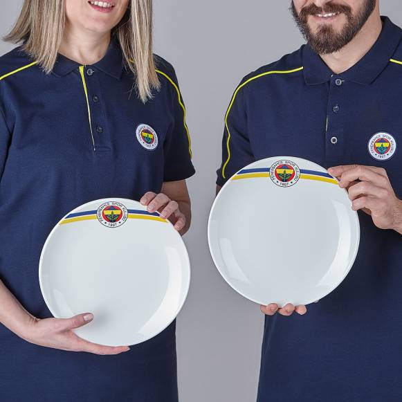 Fenerbahçe Lisanslı Arma Logo 2'li Pasta Tabağı