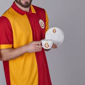 Galatasaray Lisanslı Klasik Logo 2'li Çay Fincan Takımı - Thumbnail