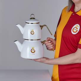 Galatasaray Klasik Logo Çaydanlık - Thumbnail