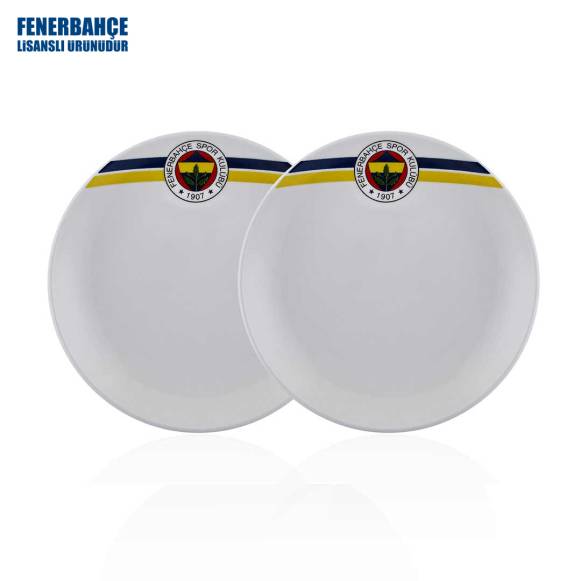 Fenerbahçe Lisanslı Taraftar Arma Logo 2 Kişilik 9 Parça Kahvaltı Seti