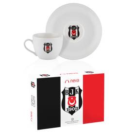 Beşiktaş Lisanslı 12 Parça 6 Kişilik Çay Fincan Takımı - Thumbnail